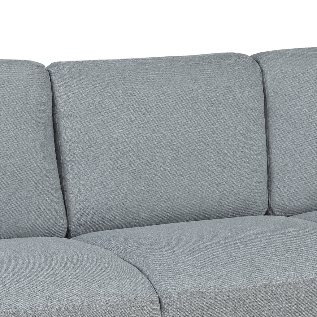 Gray Linen 3-Seat Sofa K449