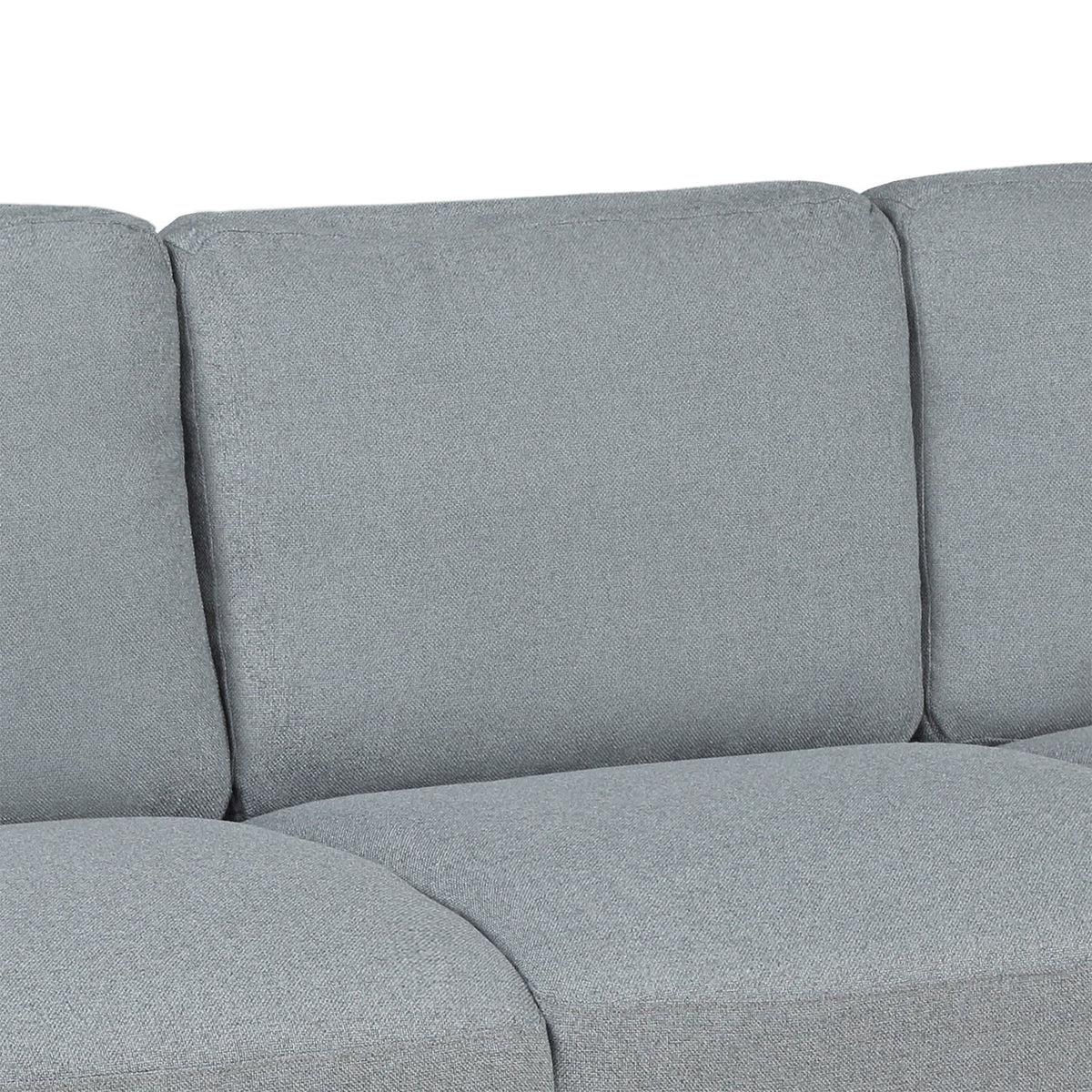 Gray Linen 3-Seat Sofa K449
