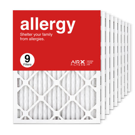 16.375x21.5x1 MERV 11 Pleated Air Filter 9-Pack E35254