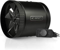 8” Inline Booster Duct Fan with Speed Controller N74723