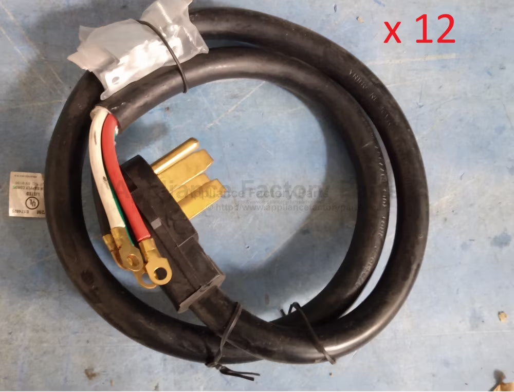 4 ft 4 Wire 40 AMP Range Cord 12 Pack R27599