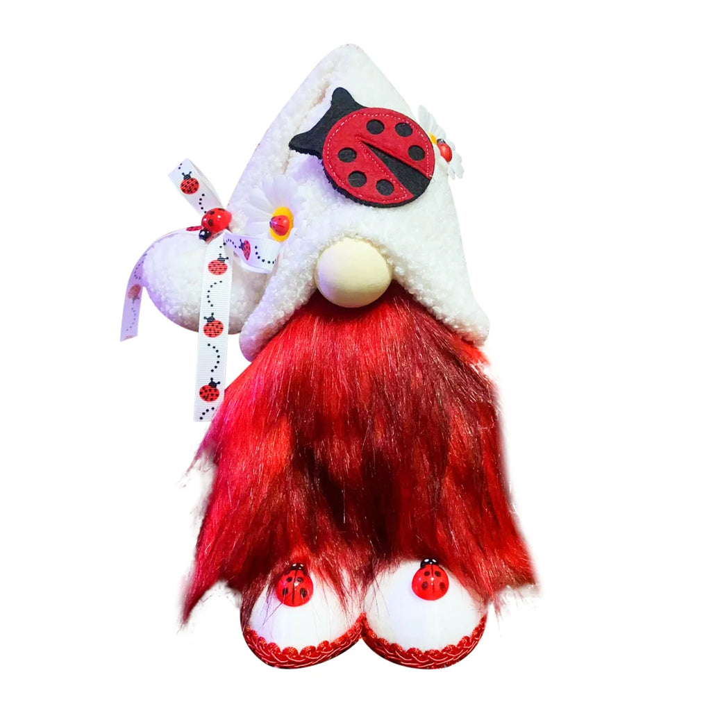 Ladybugs Daisy Forest Elf Doll Ornament X5249