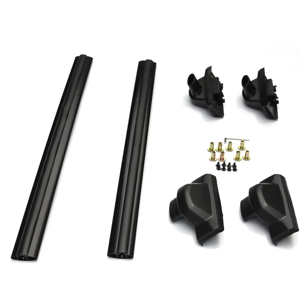 2pcs Aluminum Roof Racks Black R34753