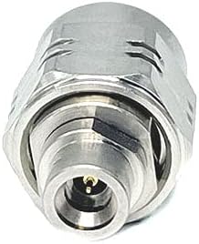 1.85 mm Male to SMPM Male Microwave Adapter, DC to 67 GHz, 50 Ohm, Stainless Steel Body L2364