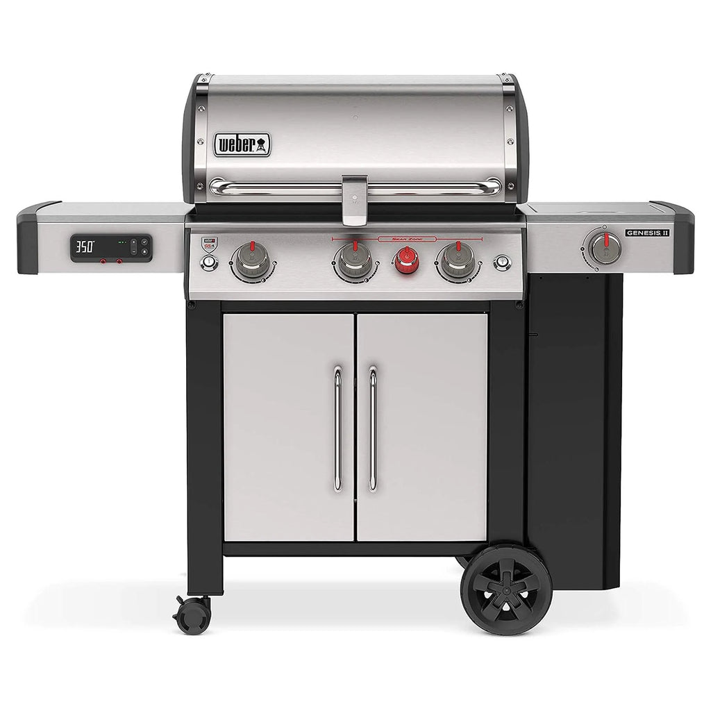 Stainless 3 Burner Liquid Propane Gas Smart Grill A652