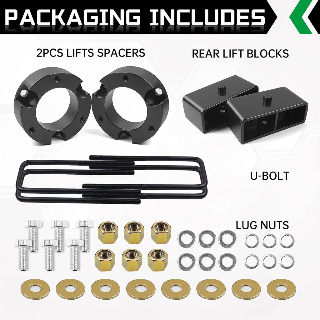 3" Front and 2" Rear Leveling Lift Kit Q5188