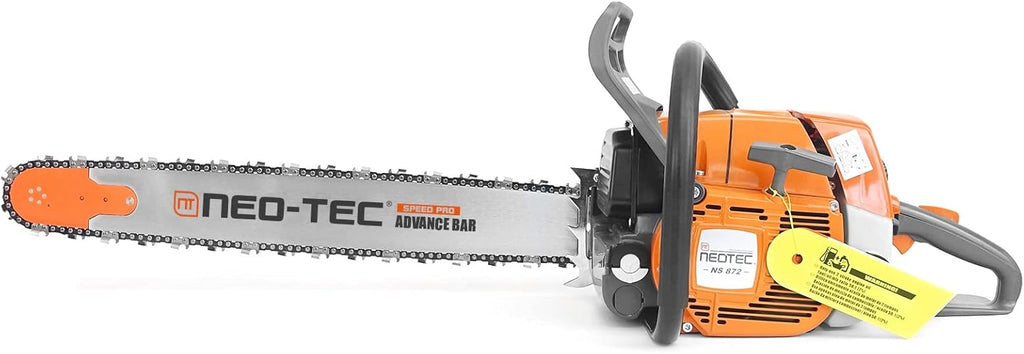 Gas Chainsaw with 28 inch Guide Bar, 2-Cycle 72cc Gasoline Power E307