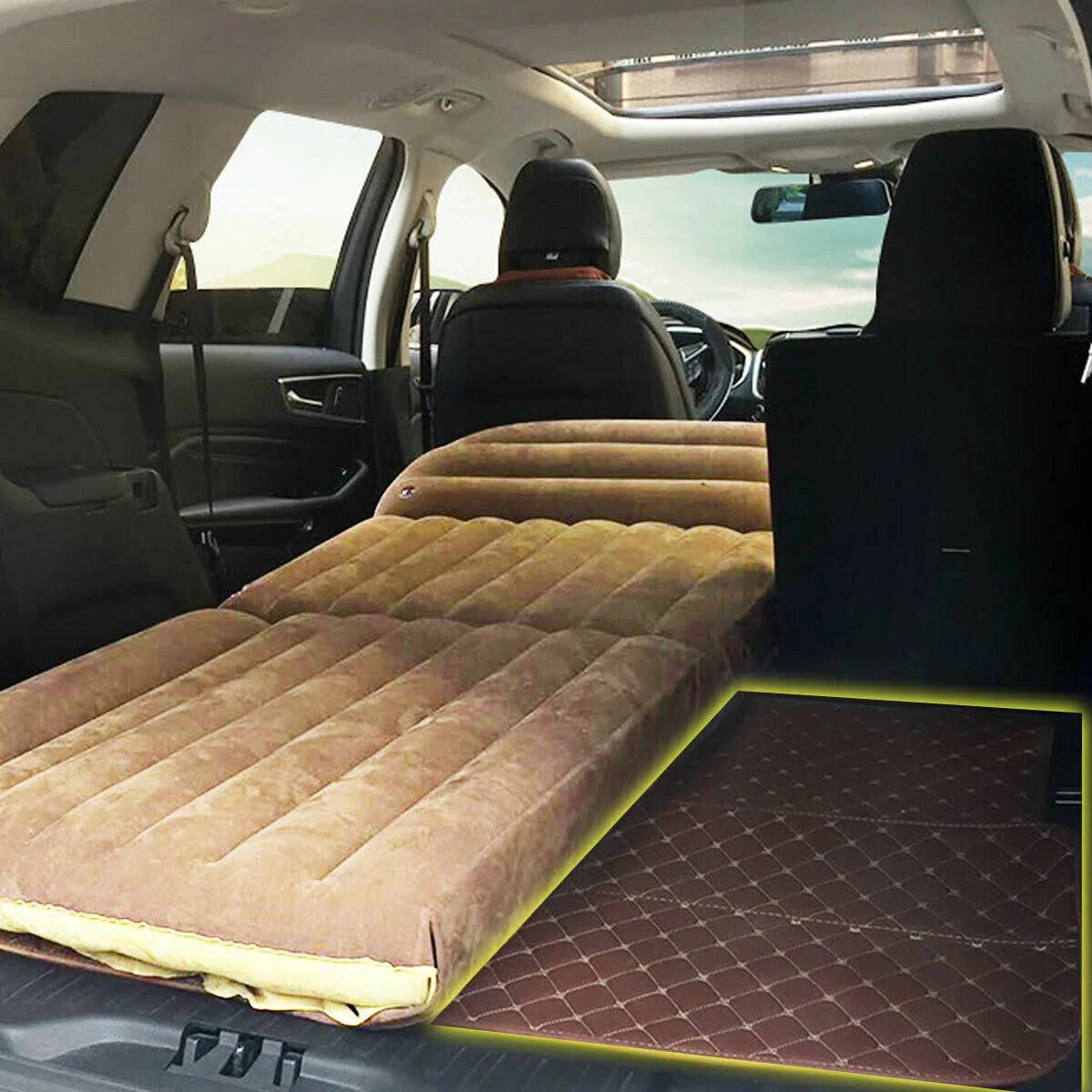 Inflatable SUV Air Backseat Mattress with Pump C475364