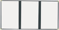 Black 8½x11 Menu Cover F77660