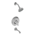 Polished Chrome Balanced Pressure Tub & Shower Trim Set B103