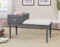 Weathered Gray Bench B3312