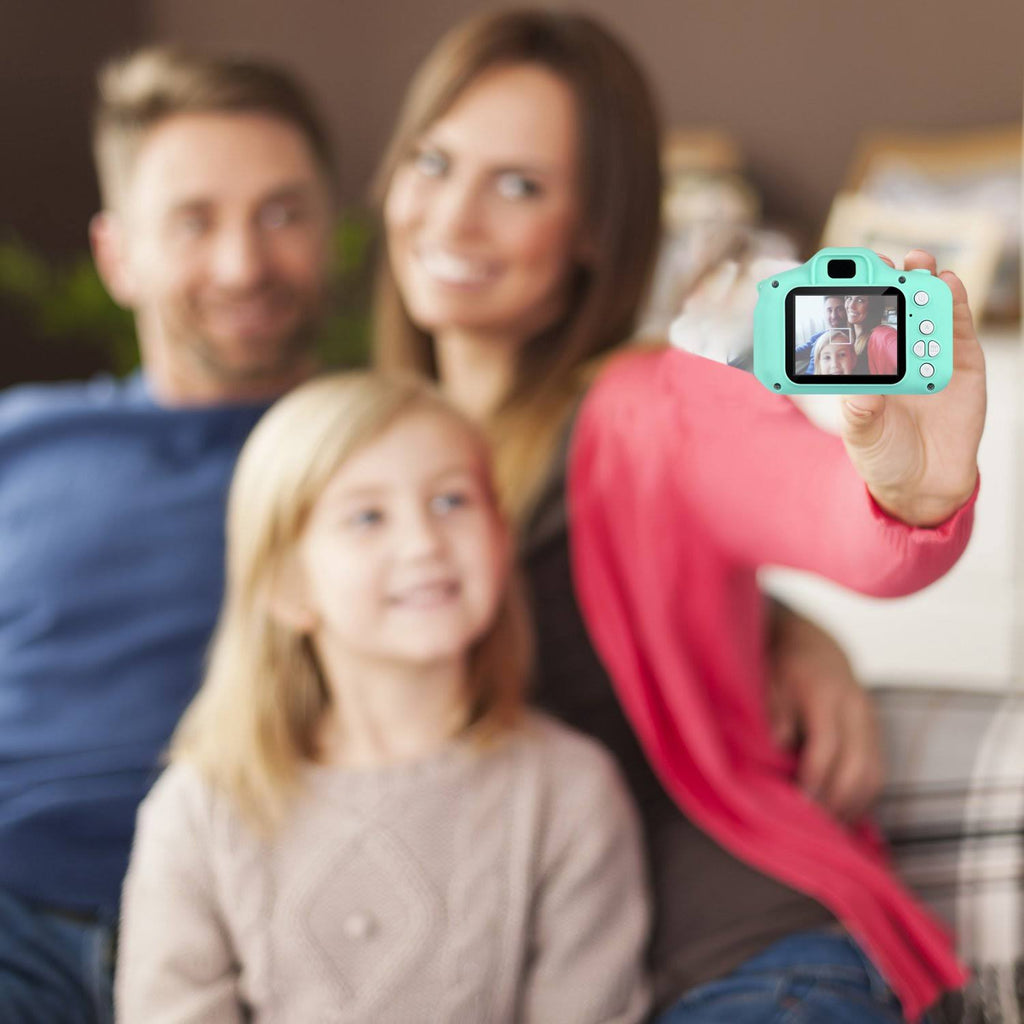Green 2-Pack 1080p Digital Kids Camera with 32GB SD Card F47943