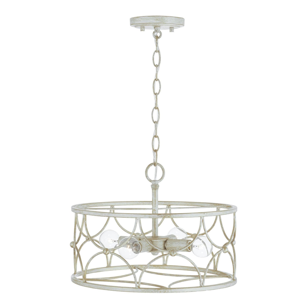 4 Light Semi Flush Mount M169
