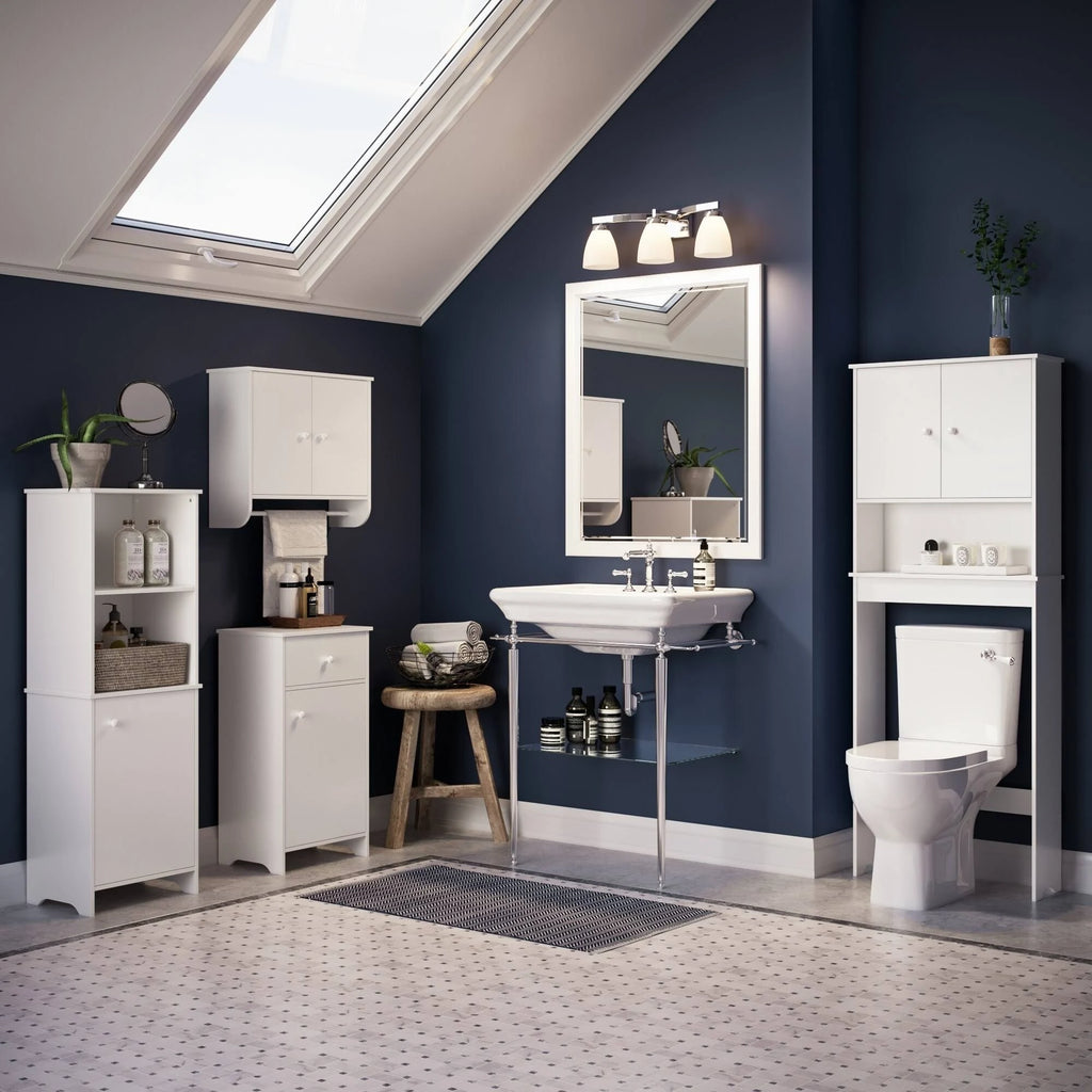 White 2 Door Wall Cabinet Q6875