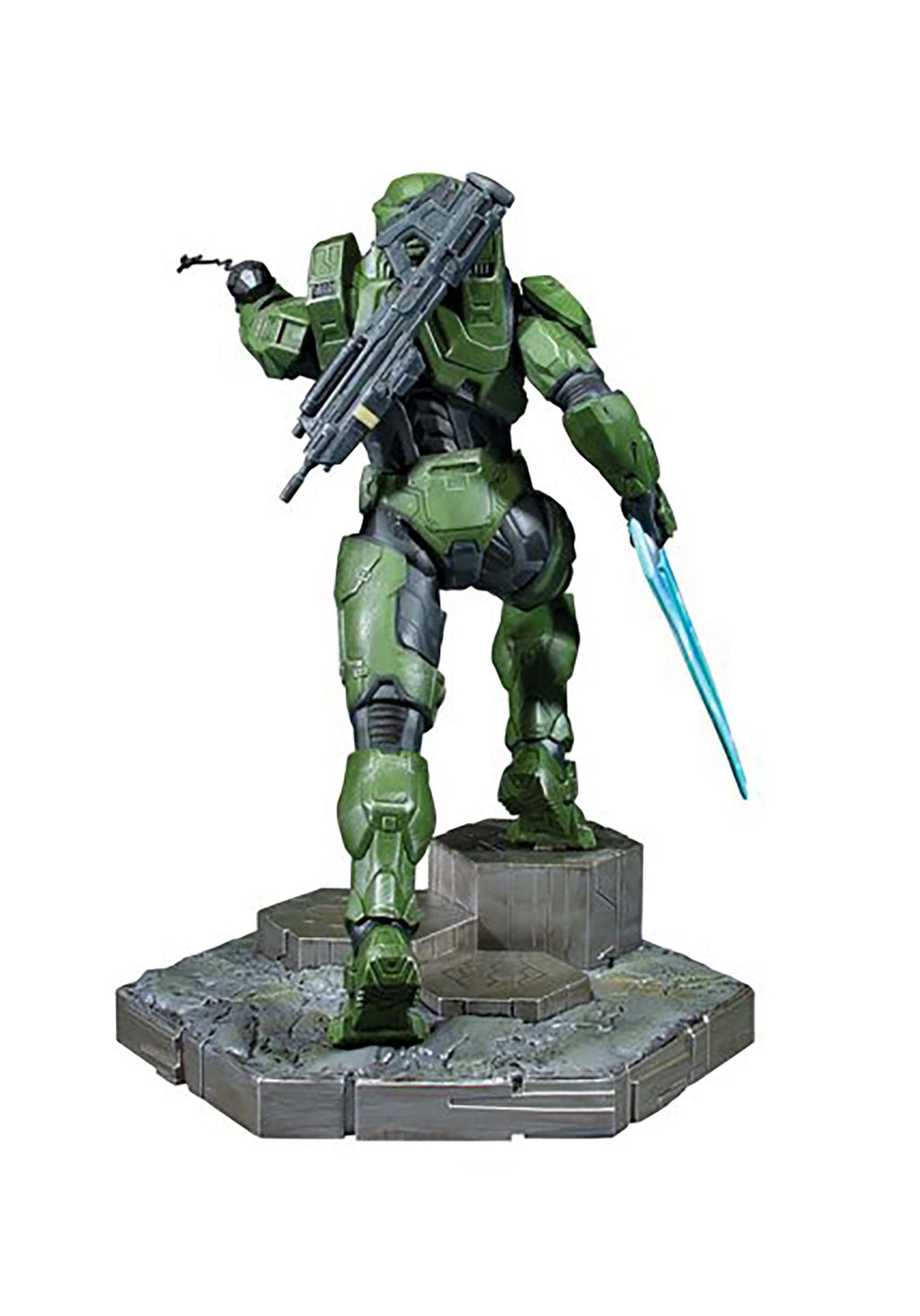 10 inches Green PVC Statue N3606