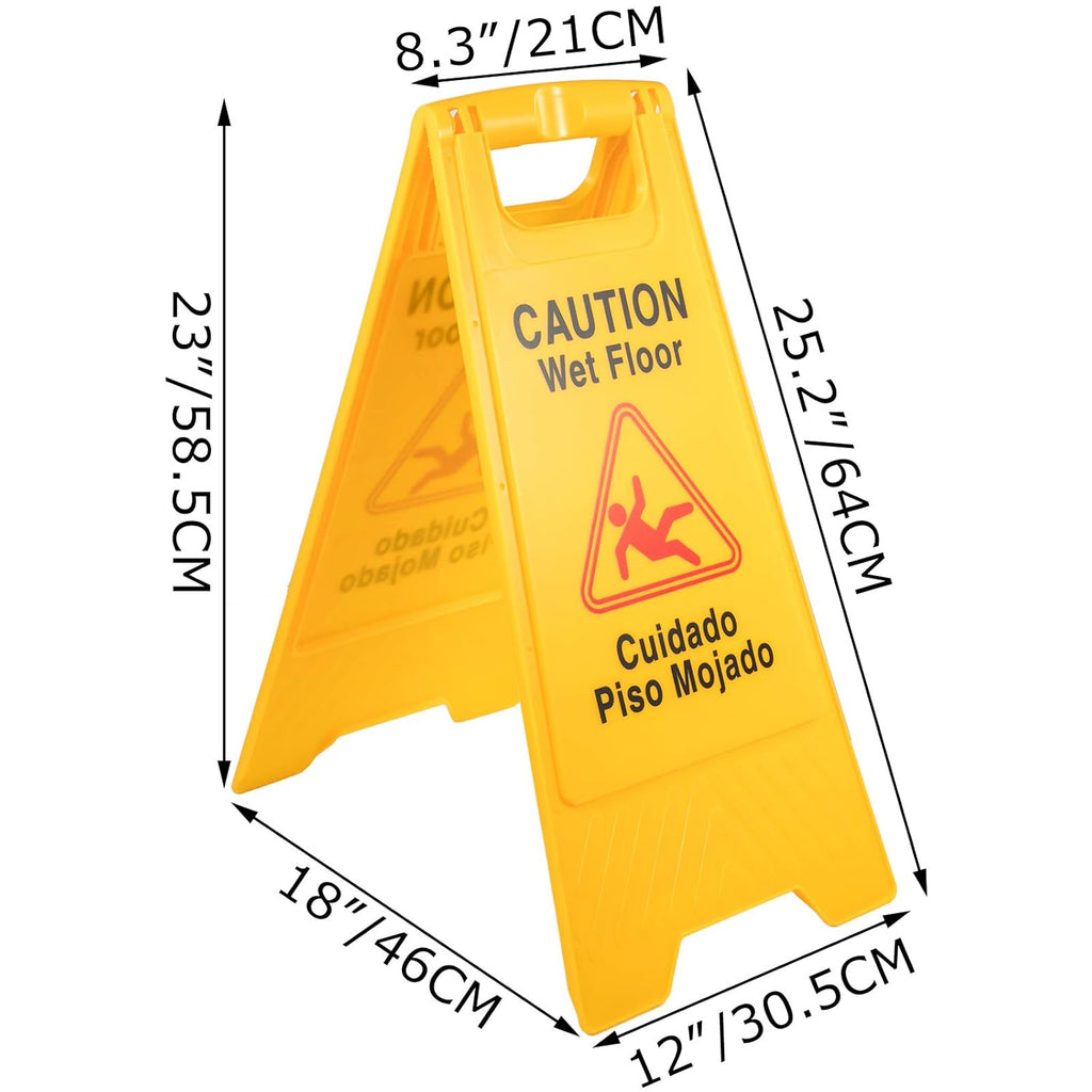 16 Pack Wet Floor Sign F425422