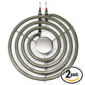 2-Pack 6 inch 4 Turns Surface Burner Element for Range, Stove & Cooktop L1214