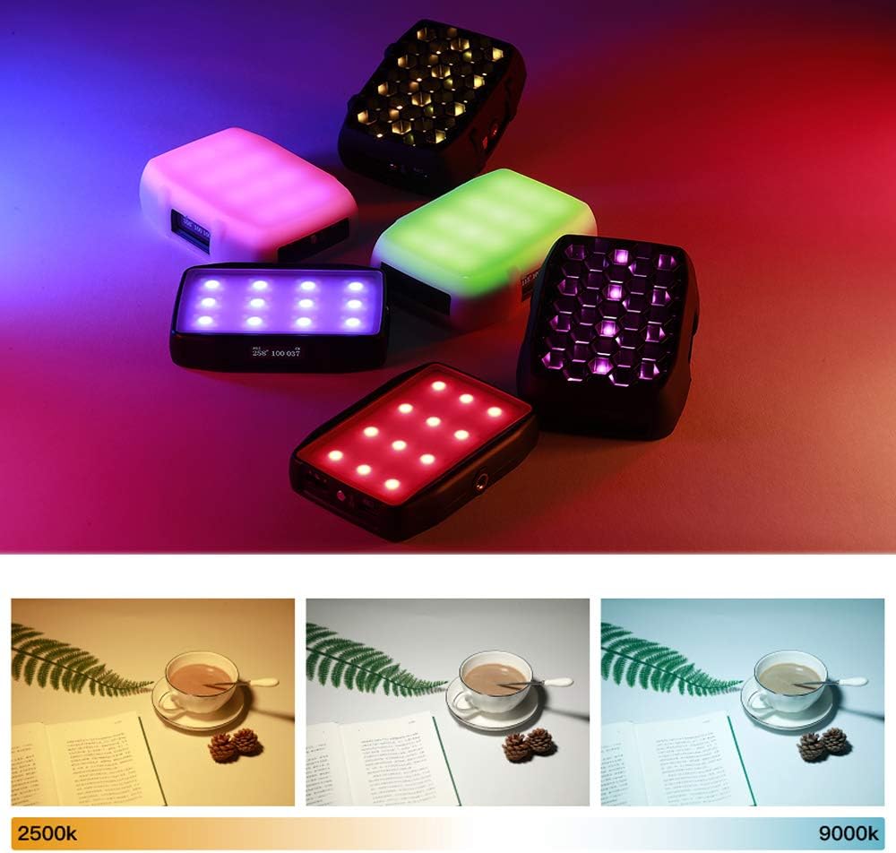 RGB Pocket LED Video Light Pack of 2 H6407