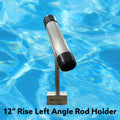 Left Angle Pontoon Boat Fishing Rod Holder L76944