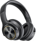Wireless Bluetooth Headphones with 40dB Noise Reduction, 40H, aptX HD, Hi-Res Audio, Deep Bass, 5 Built-in Mics J607