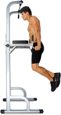 550 Lbs Pull Up Bar Tower Dip Stands O203326