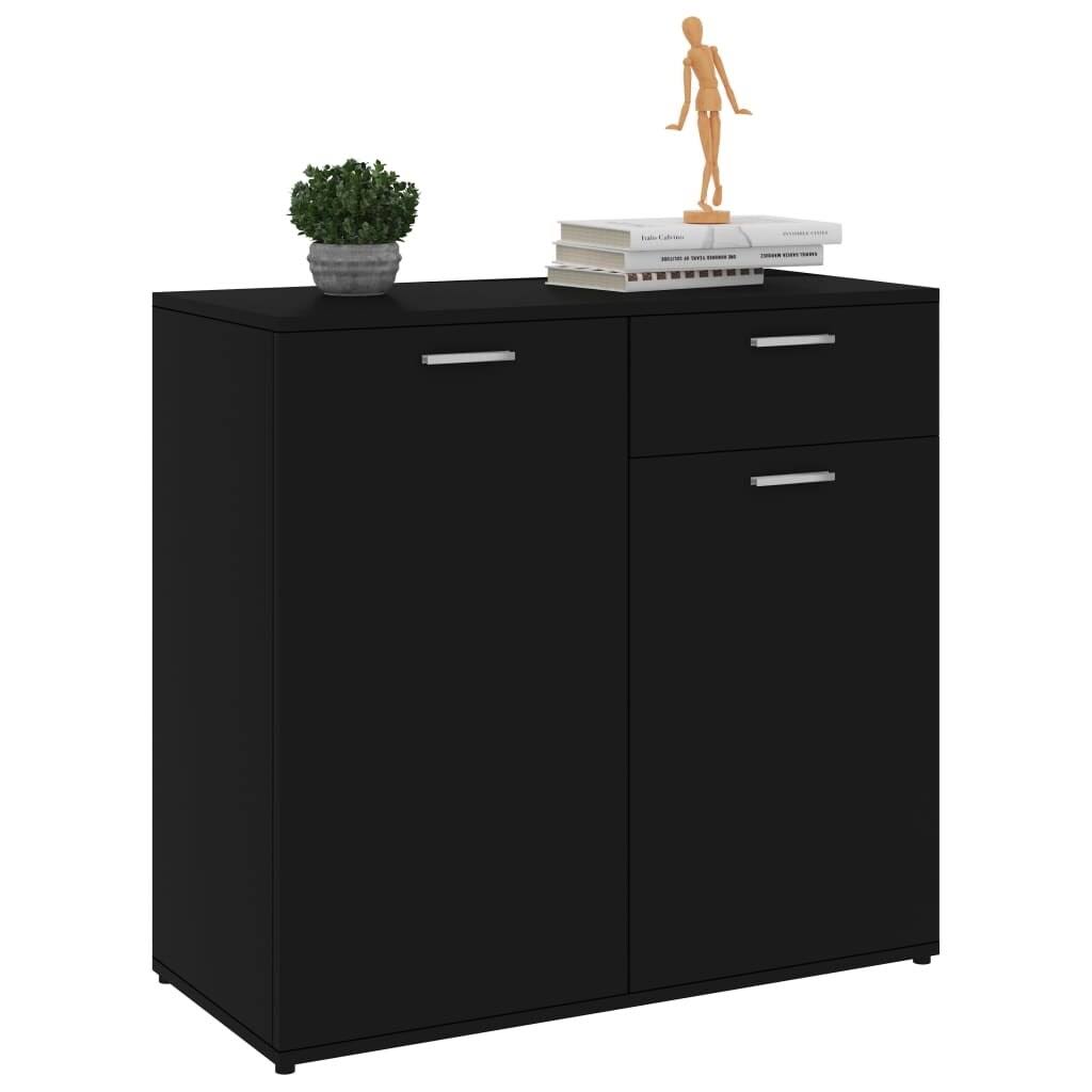 Sideboard Black Chipboard E218