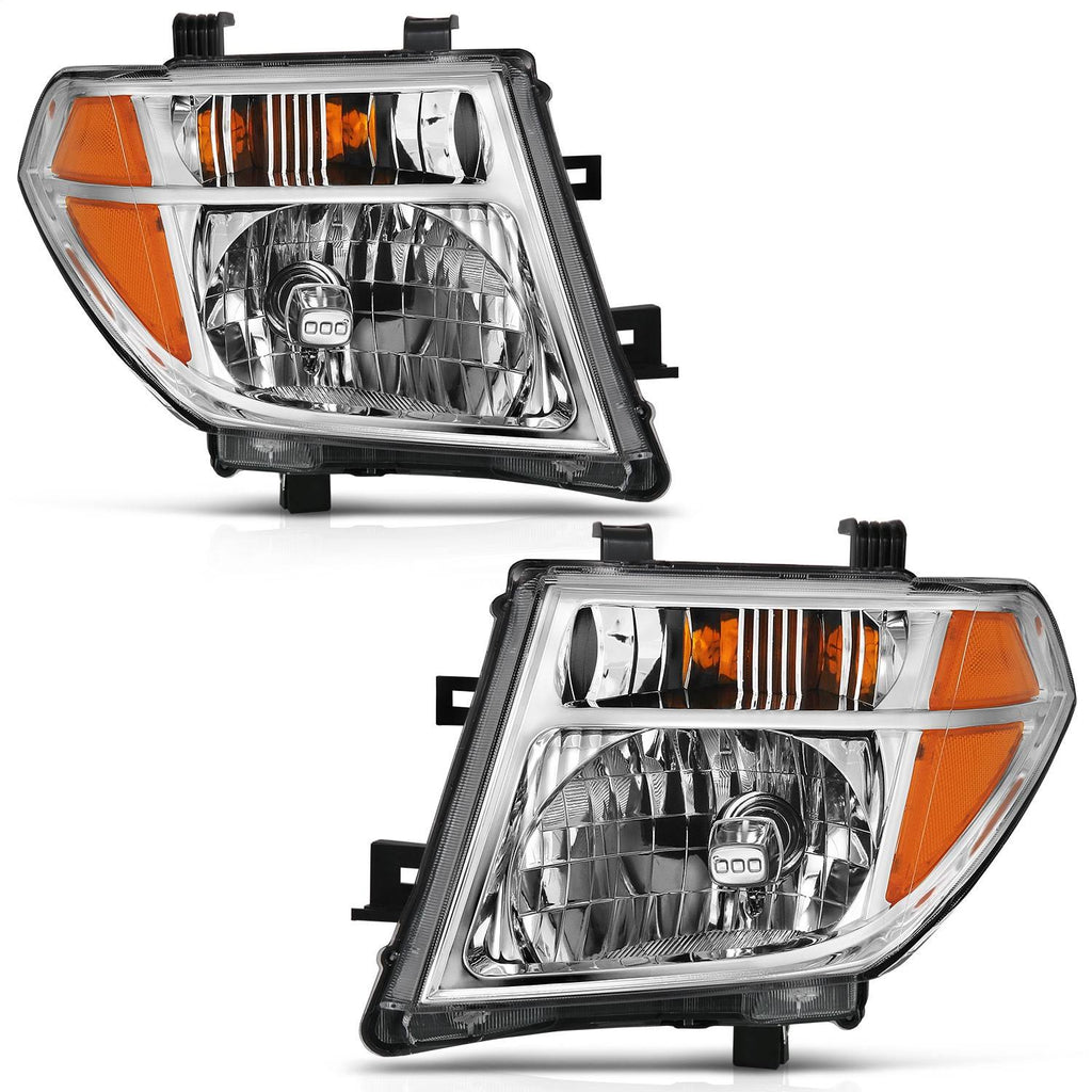 Crystal Headlight Chrome Amber Y23200