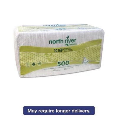 Luncheon Napkins, 1 Ply, White, 500/Pack T3487