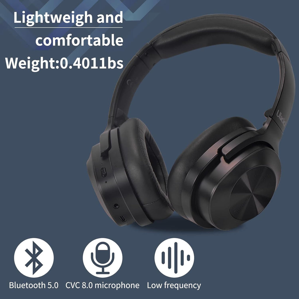 Wireless Bluetooth Noise Cancelling Headphones with Mic 30 Hours Playtime P6031