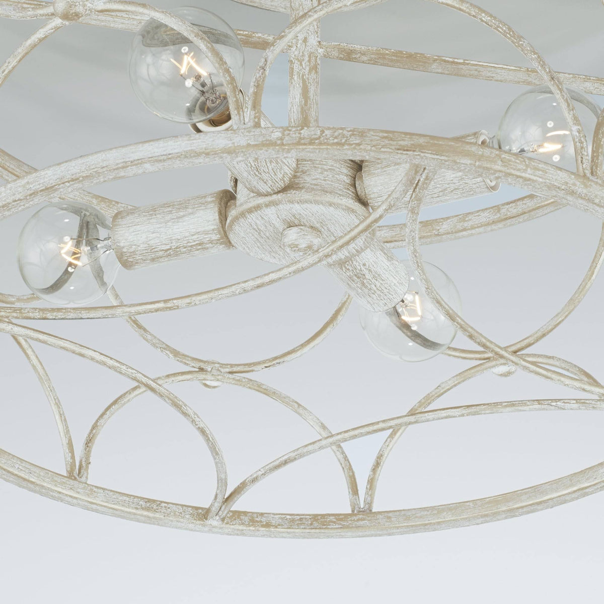 4 Light Semi Flush Mount M169