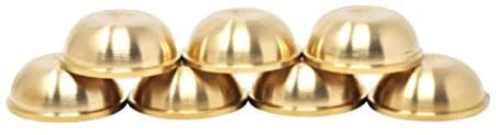 Set of 7 Copper Brass Offering Bowls G318