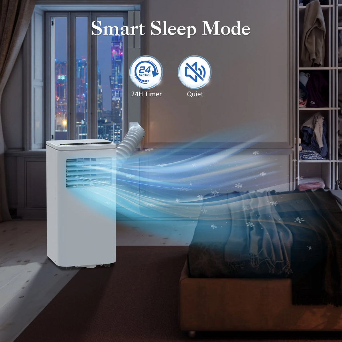 Portable Air Conditioner 8000 BTU White K860