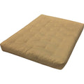 Twin XL Tan Microfiber Cotton Futon Mattress C4888