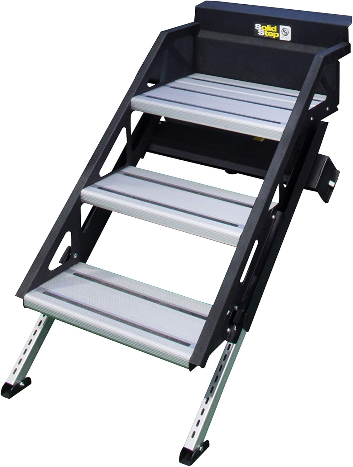 28" Solid Step, Black S2491