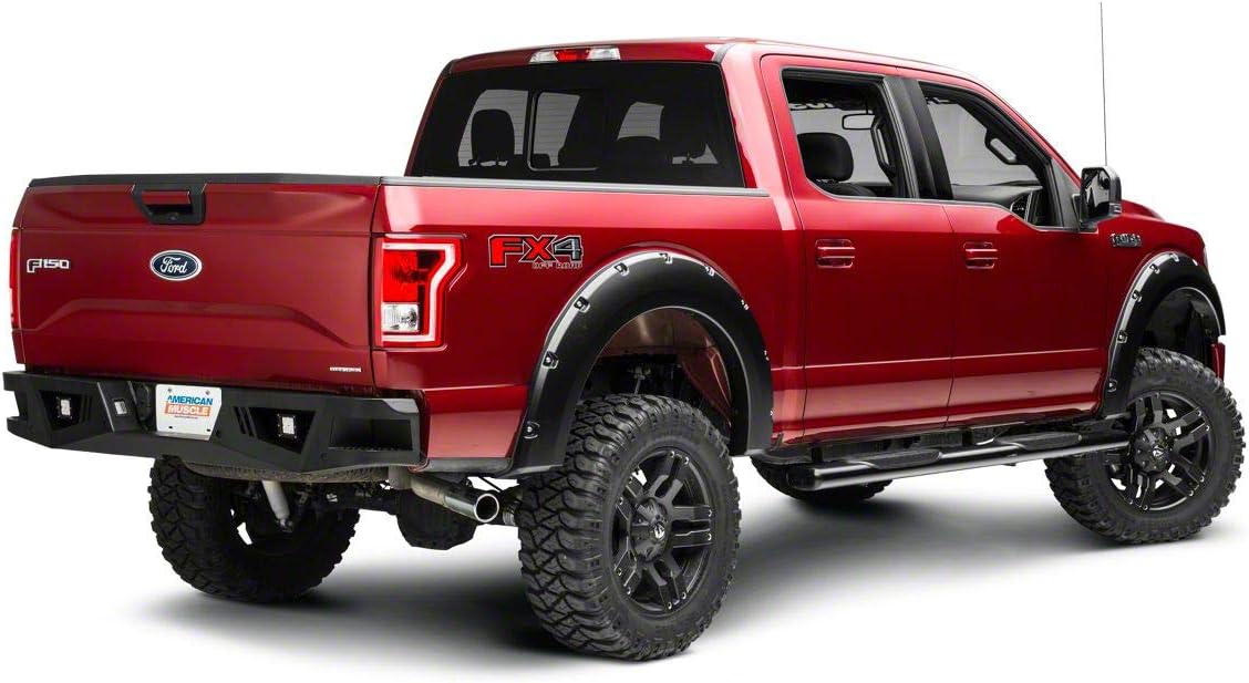 HD Rear Bumper with LED Fog Lights Z53450