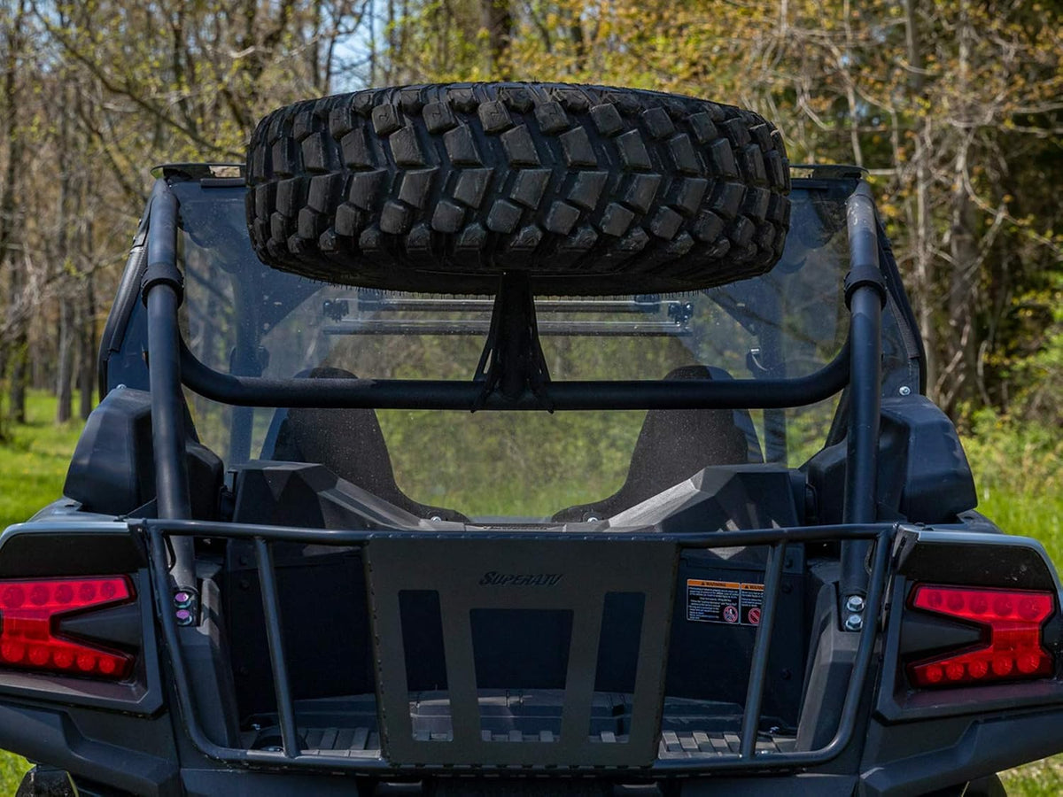Spare Tire Carrier for Kawasaki Teryx KRX 1000, Powder-Coated Steel Tubing A7498