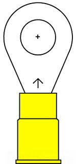 Nylon Insulated Ring Tongue Terminal B374