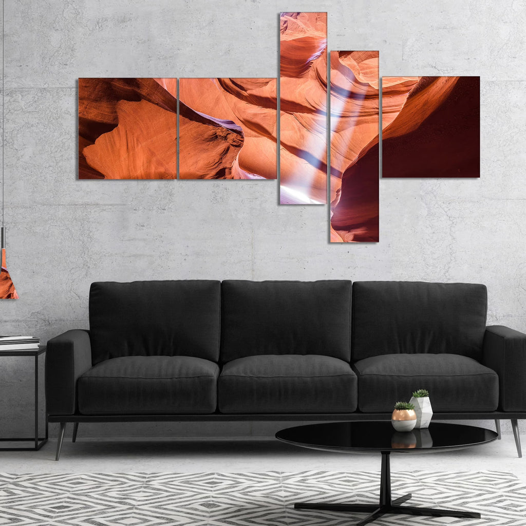 Landscape Photography Canvas Print 60 in. wide x 32 in. high 5 panels J39521