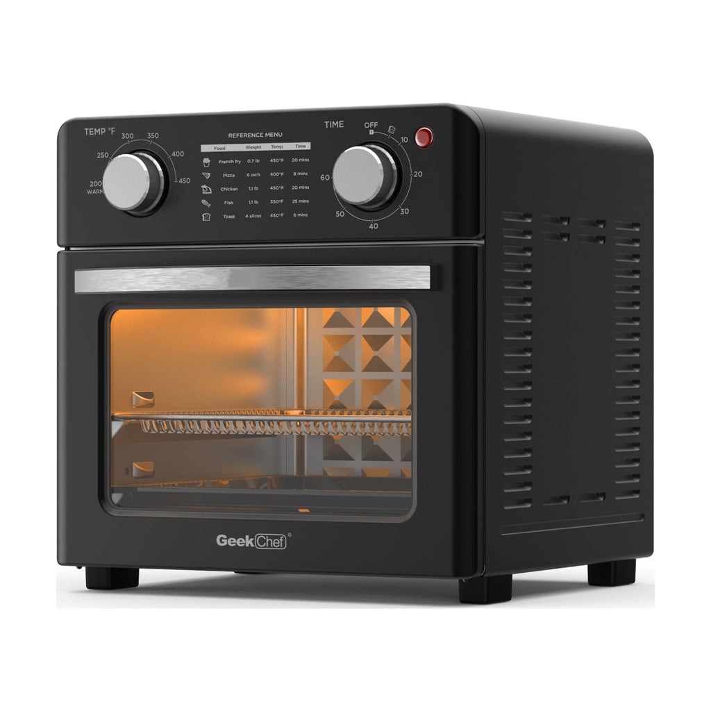 Black Air Fryer Toaster Oven L2043