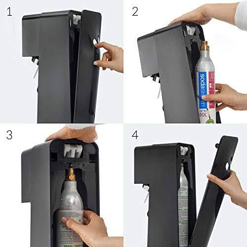 Black Sparkling Water Maker C104