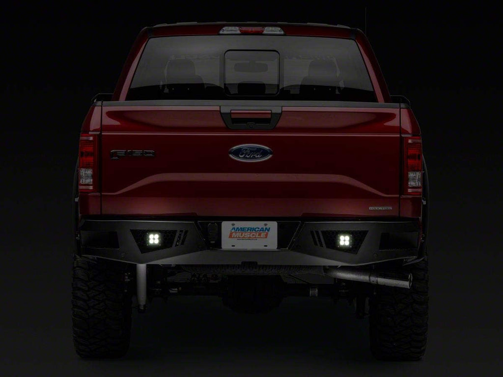 HD Rear Bumper with LED Fog Lights Z53450