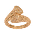 14K Yellow Gold Diamond Vintage Cocktail Ring K3169