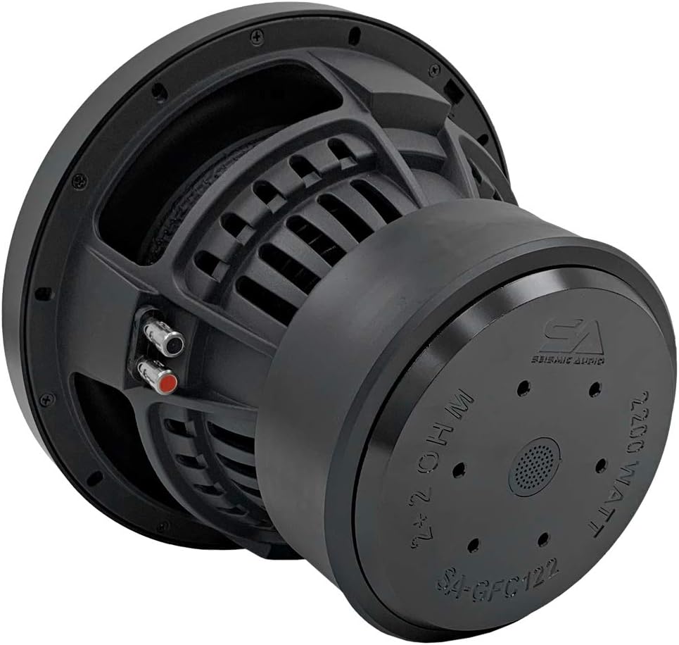 12 Inch 2200 Watt Dual 2 Ohm Car Audio Subwoofer Q906