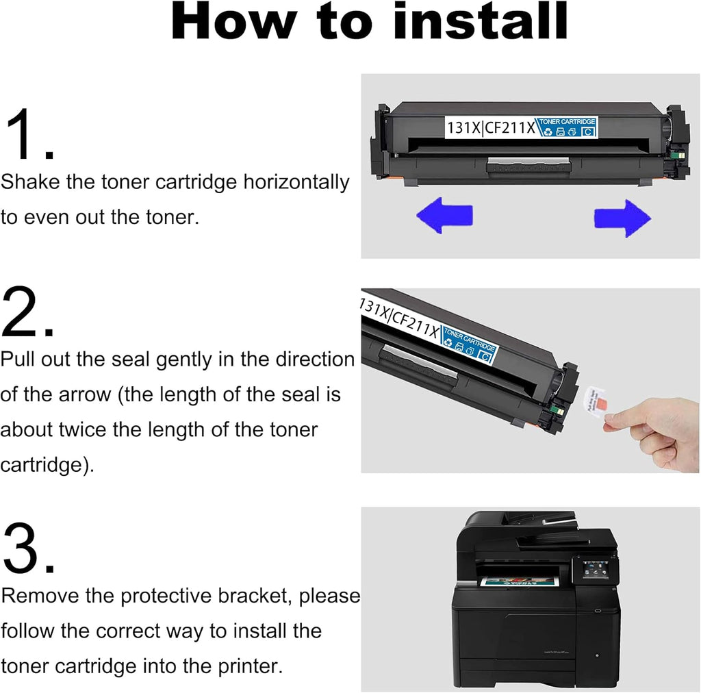 2 Pack Cyan Toner Cartridge H7028