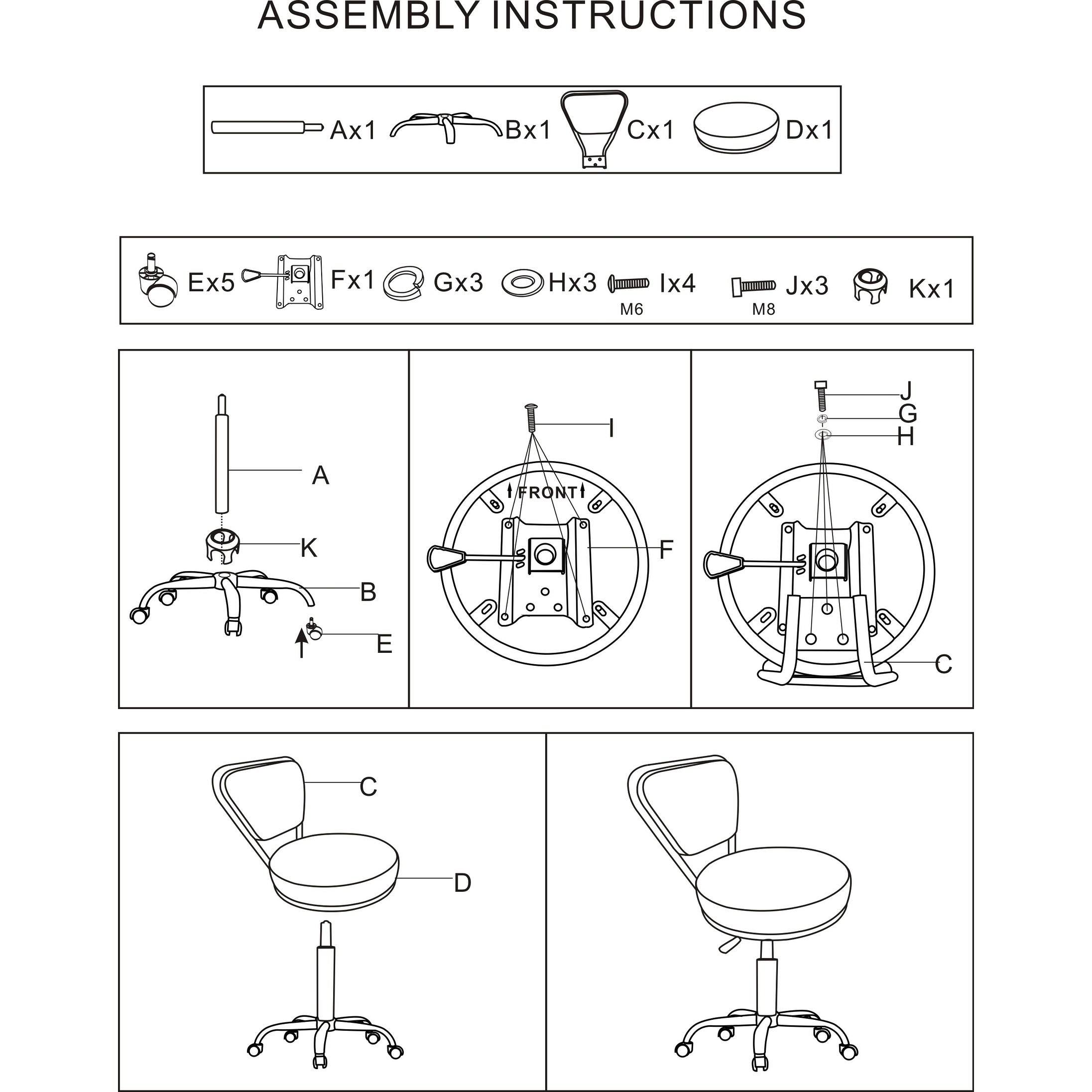 Reception Desk Chair Cappuccino Pneumatic Stool Tall Drafting Chair Adjustable Height Architecture Technician Stool G58943