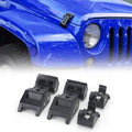 Black Stainless Steel Hood Latch Kit Pack of 2 N811