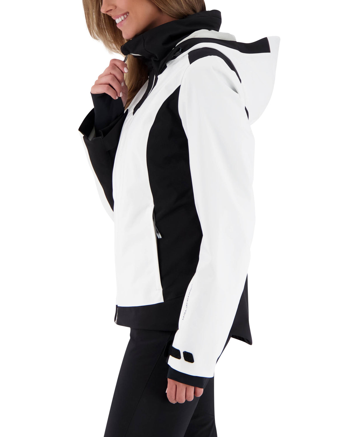 White Shell Ski Jacket T1375