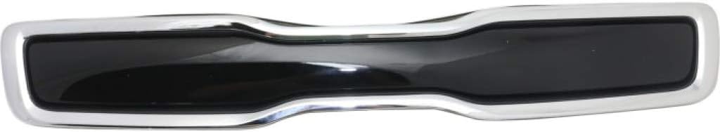 Black Grille Assembly with Chrome Molding Plastic N744