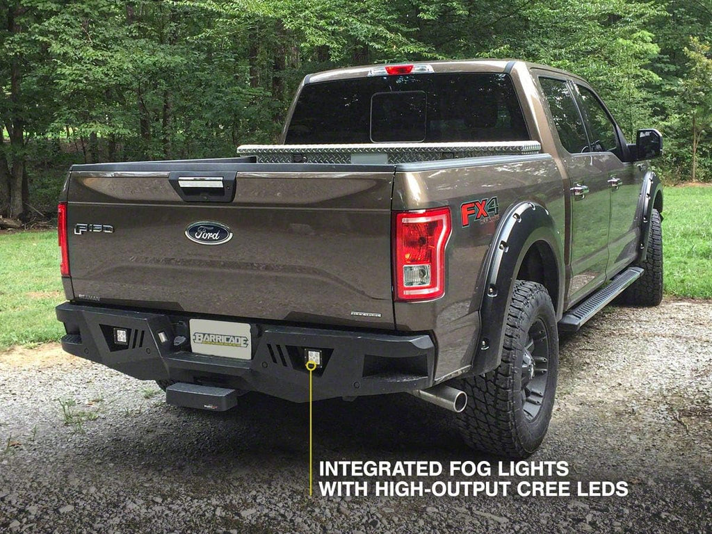 HD Rear Bumper with LED Fog Lights Z53450