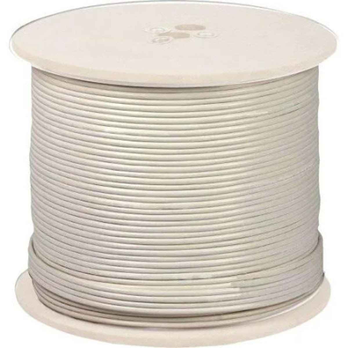 500ft RG6 Dual Coax Cable White Spool S69720